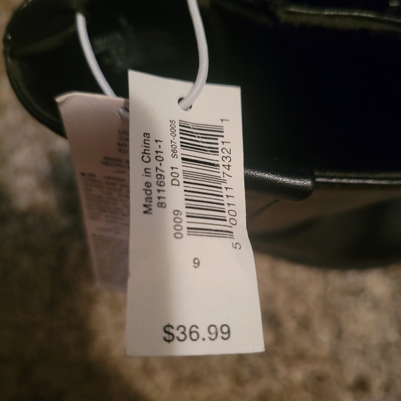 Black Leather Ankle Boots - Picture 4 of 4